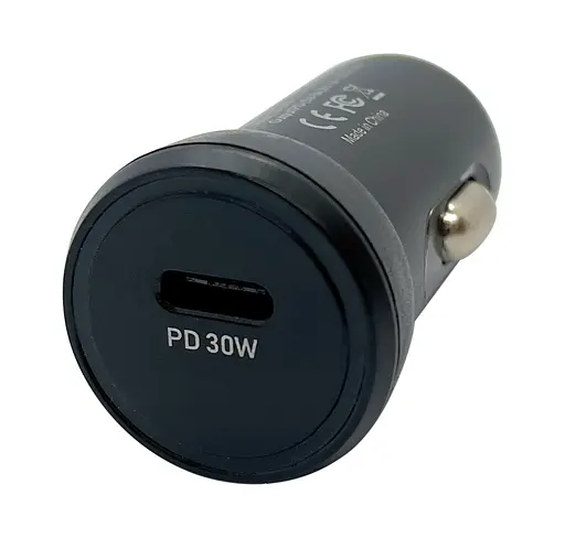 Автомобильное зарядное устройство XON UniLink Type-C 30W Black (CU001C30WB 3487) - фото 1