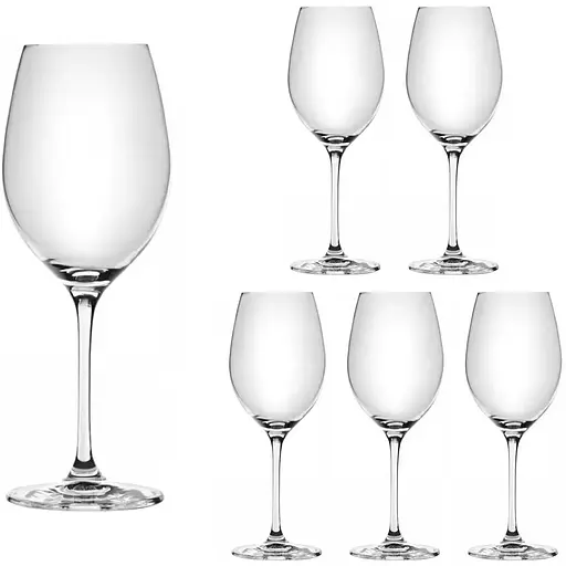 Набір келихів для вина Lora Гера 360 мл 6 шт. NGA5SETWINE