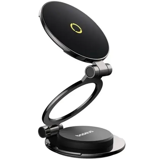 Автотримач для телефона Baseus MagPro Series II Magnetic Car Mount Stick-on Version Cosmic Black - фото 5