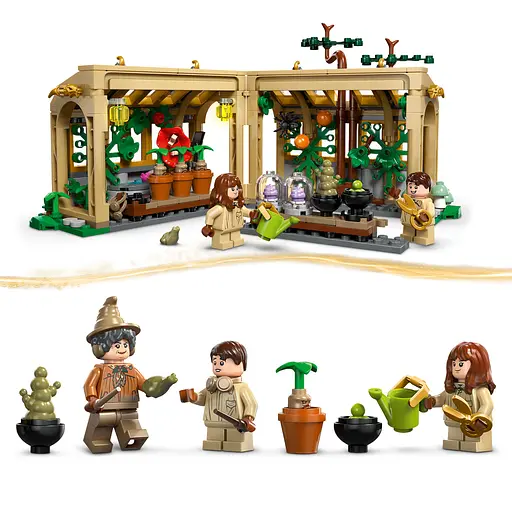 Конструктор LEGO Harry Potter Замок Гогвортс: урок гербології 390 деталей (76445) - фото 9