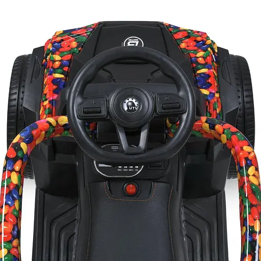 Детская каталка-толокар Bambi Racer M 5731EL-2 с родительской ручкой и музыкой - фото 7