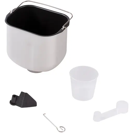 Russell Hobbs Хлебопечка 600Вт программ-12 максиальный вес -1 кг форма-прямоугольник пластик белый - фото 5