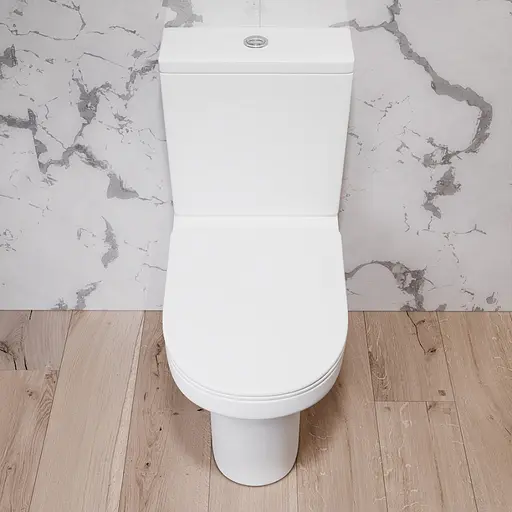 Унитаз-компакт FlashClean Am.Pm Tender с сиденьем микролифт белый C45A8800SC, Белый - фото 4