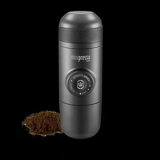 Набор для кофе Wacaco Minipresso GR: кофеварка, корзины, резервуар и чехол - фото 7