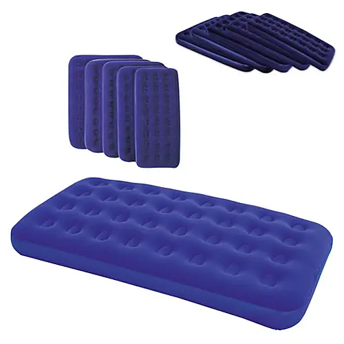 Велюровий матрац Bestway синій, 185x76x22 см