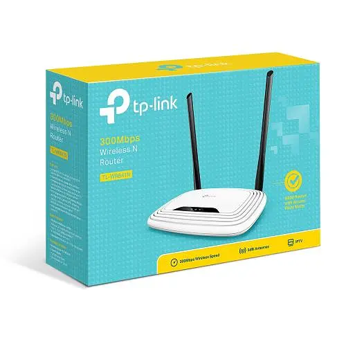 Роутер TP-LINK TL-WR841N, Wi-Fi 802.11b/g/n, до 300 Mb/s, 2.4GHz, 4 LAN 10/100 Mb/s, RJ45 10/100Mb/s (FE), 2 зовнішні не знімні антенни - фото 4