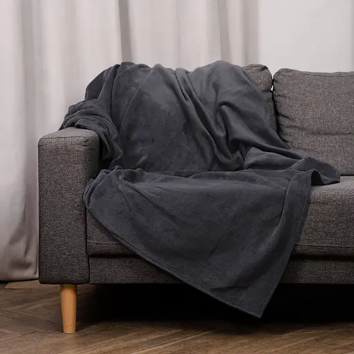 Плед флісовий Sonex Derby 160х200 см сірий (SO102541) - фото 2