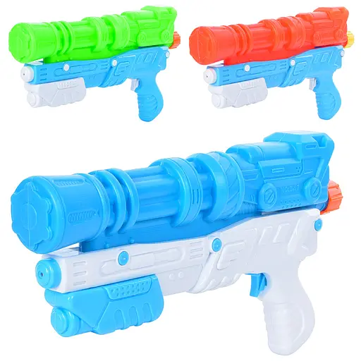 Водяной бластер помповый средний, 33 см, 41x21x5 см (В ассортименте) - фото 2