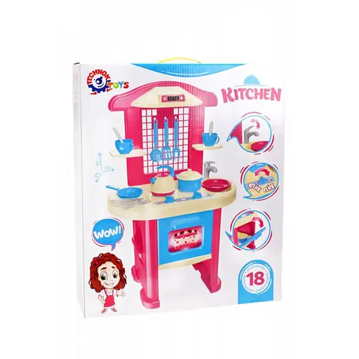 Ігровий набір "Моя перша кухня" ТехноК 3039TXK, 18 предметів - фото 5