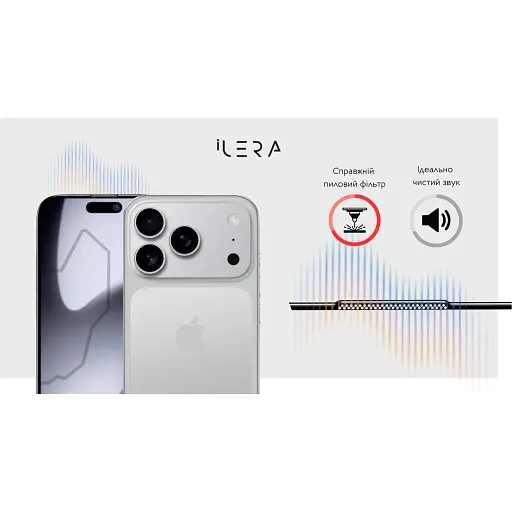 Захисне скло iLera DeLuxe Original Glass 2.0 для Apple iPhone 17 Pro (ILFCDL17Pr) [144434] - фото 10