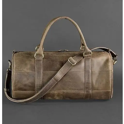 Шкіряна сумка Harper темно-коричнева Crazy Horse - фото 1