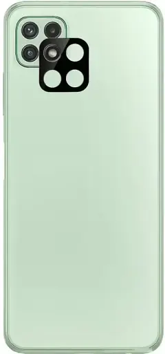 Защитное стекло на камеру DK 3D Color Glass для Samsung Galaxy A22 5G A226 black - фото 4
