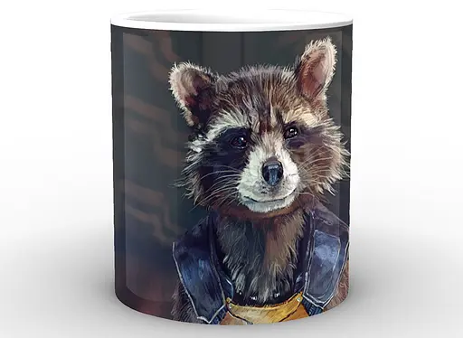 Кружка GeekLand Вартові Галактики Guardians of the Galaxy Ракета GG.02.010 - фото 2