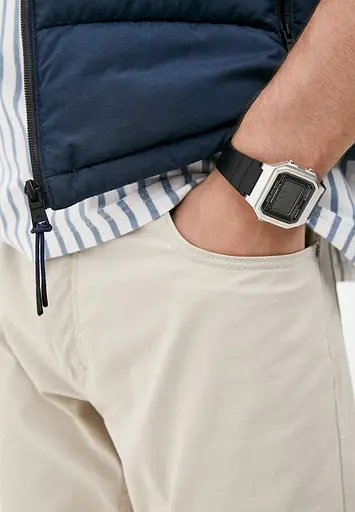 Годинники чоловічі кварцові оригінальні Японія Casio Collection W-217HM-7BVEF з полімерним ремінцем (модуль - фото 6