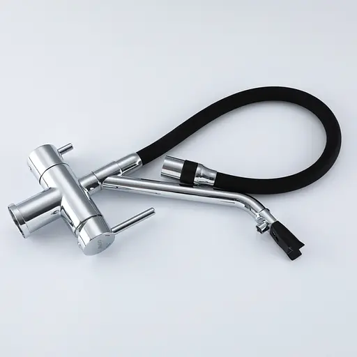 Смеситель для кухни на две воды Gappo G4398-80 хром - фото 3