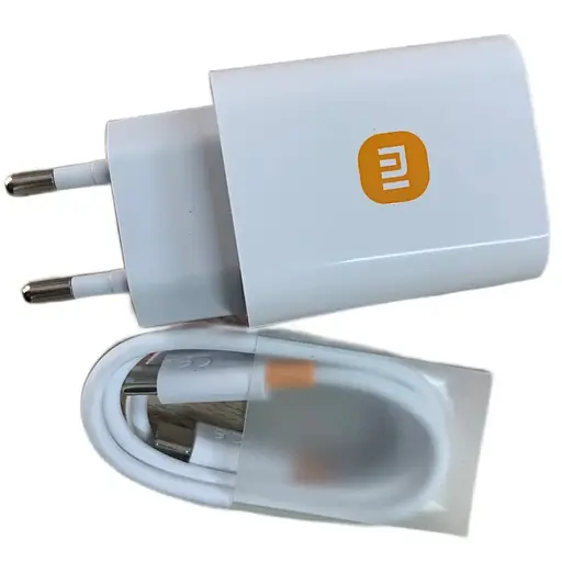 Мережевий зарядний пристрій Xiaomi MDY-13-ES 67W USB-C + кабель Type-C to Type-C HC - фото 1