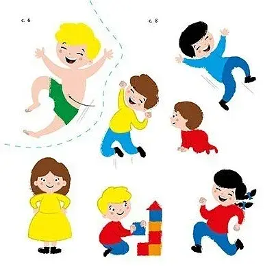 Мої перші слова з наліпками. Моє тіло - фото 2