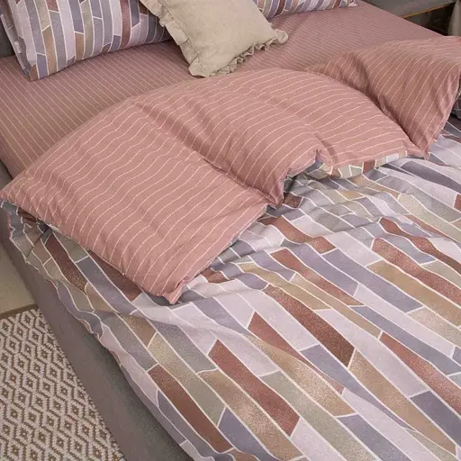 Комплект постільної білизни Viluta двоспальний ранфорс 22190 100% бавовна - фото 3