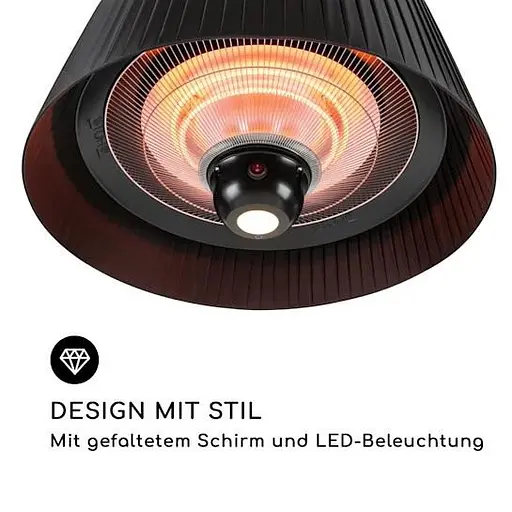 Інфрачервоний обігрівач Blumfeldt Venice Heat 1800 Вт (10032517) - фото 6
