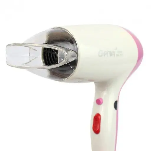 Потужний маленький якісний фен для сушіння укладки волосся Gemei GM-1711 електрофен - фото 4