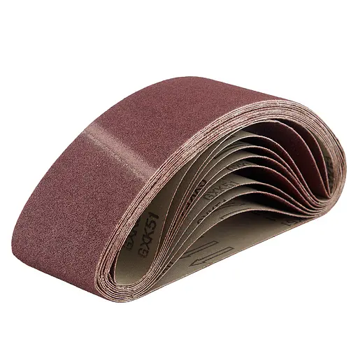 Стрічка шліфувальна нескінченна Alloid Building Tools зерно 80 75х533 мм 10 шт. (SB-533080) - фото 1