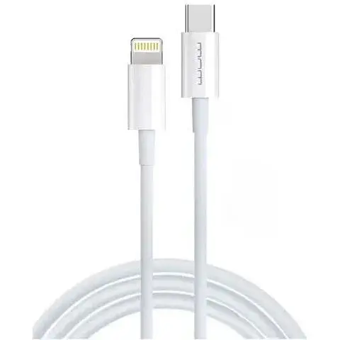 Кабель WUW-X181 Type-C to Lightning PD 20W белый