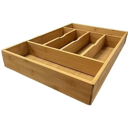 Лоток для столовых приборов Eurogold бамбуковый (45.5х30.5 см)