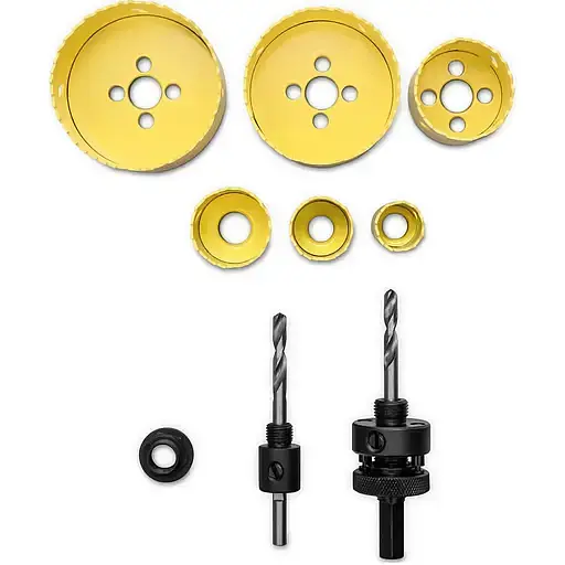 Набор сверл корончатых Trotec HSS Bi-metal Set (DAS302826) - фото 3