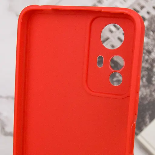 Силіконовий чохол Epik Candy Full Camera для Xiaomi Redmi Note 12S Червоний / Red - фото 5