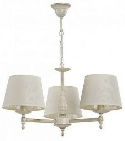 Люстра класична ALFA Roksana White 18533 - фото 1