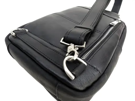 Чоловіча шкіряна сумка через плече Newery sum0026695 - фото 8