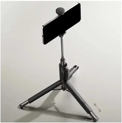 Селфі - монопод бездротовий трипод Xiaomi Zoom Stand Selfie Stick 2 чорний (XMBJZPGO2YM) - фото 3