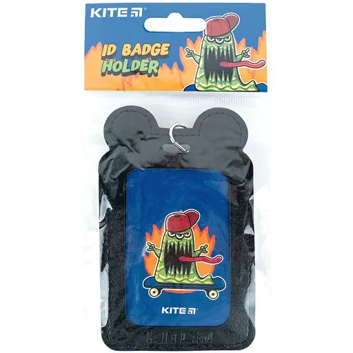 Бейдж на шнурку Kite чорний (K24-296-3) - фото 4