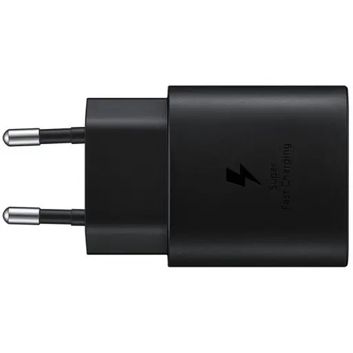Зарядное устройство для Samsung USB-C Wall Charger with Cable USB-C 25W Black (EP-TA800XBEGRU)