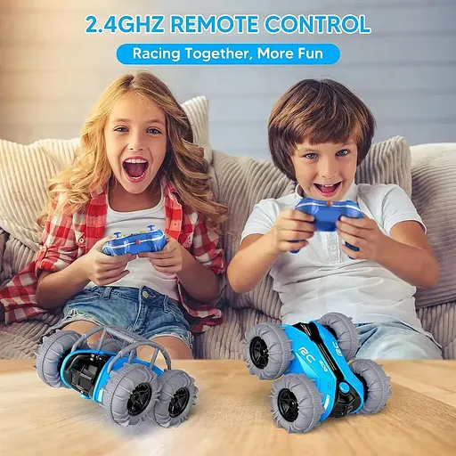 Автомобіль амфібія MaxTronic з дистанційним керуванням 2.4 ГГц 4WD - фото 6