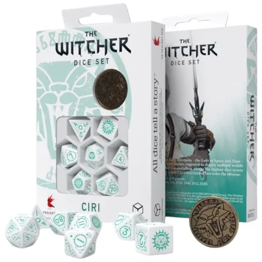 Набір кубиків The Witcher Dice Set. Ciri - The Law of Surprise , 7 шт. (SWCI01)