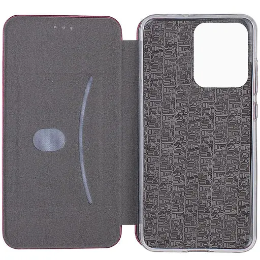 Шкіряний чохол-книжка Classy для Motorola Edge 40 Бордовий - фото 4