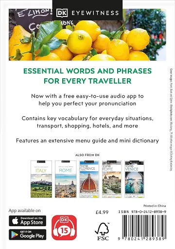 Eyewitness Travel Phrase Book Italian - фото 2