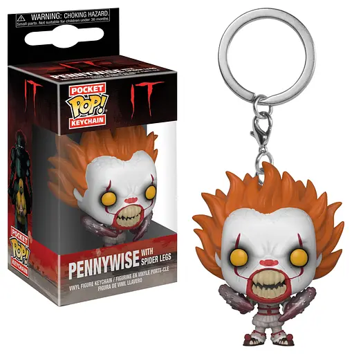 Фігурка-брелок Funko Pop Фанко Поп IT Pennywise (with Spider Legs) Воно Пенівайз з павучими лапами 4 см PN В542 - фото 2
