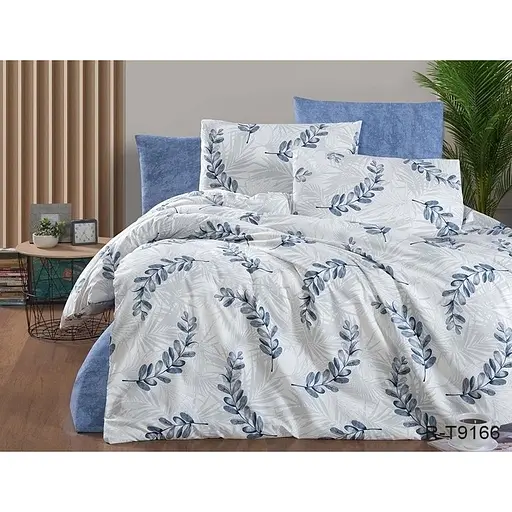 Комплект постільної білизни TAG Tekstil з компаньйоном Євро 000210306 (R-T9166)