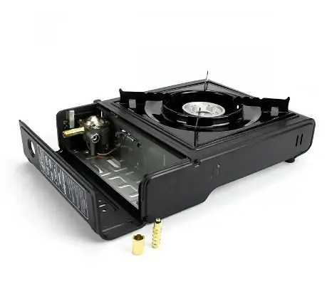 Портативна газова плита Happy Home BDZ-155A однокомфоркова - фото 4