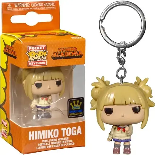 Фигурка брелок Funko Pop Химико Тога Моя Геройская Академия My Hero Academia Himiko Toga 10см FP MHA HT 788 - фото 1