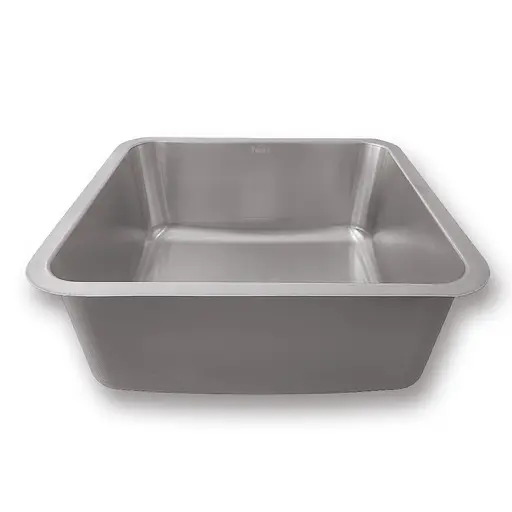 Мийка кухонна з нержавіючої сталі 45 см під стільницю Nett NS-4643 - фото 6