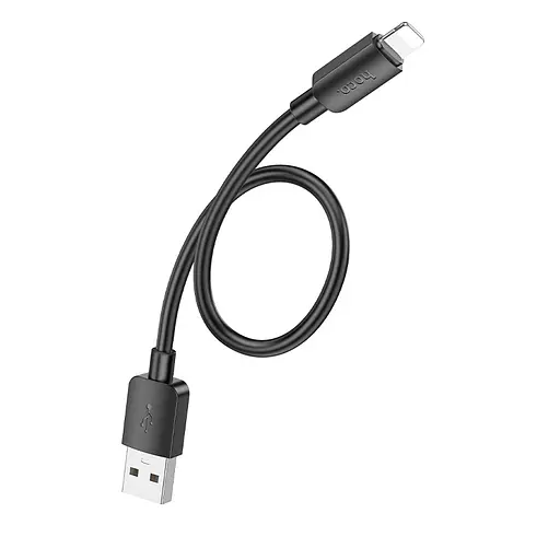 Кабель HOCO X96 Hyper charging data cable iP (L=0.25M) Black - фото 3