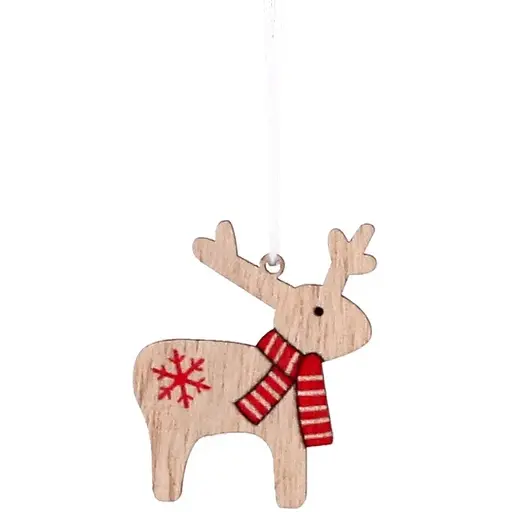 Украшение-подвеска Chomik Оленево дерево 18 шт. (DIY9010) - фото 3