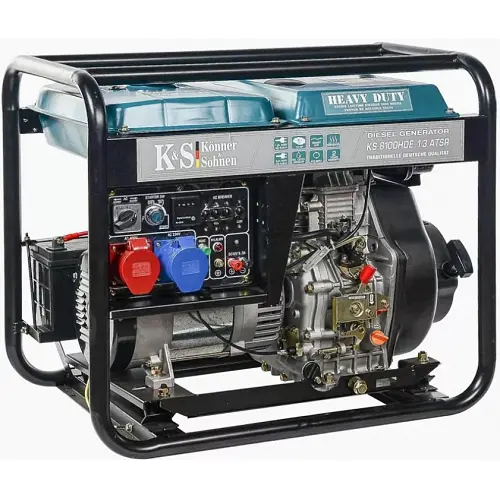 Генератор Könner&Söhnen KS 8100HDE-1/3 ATSR - фото 3