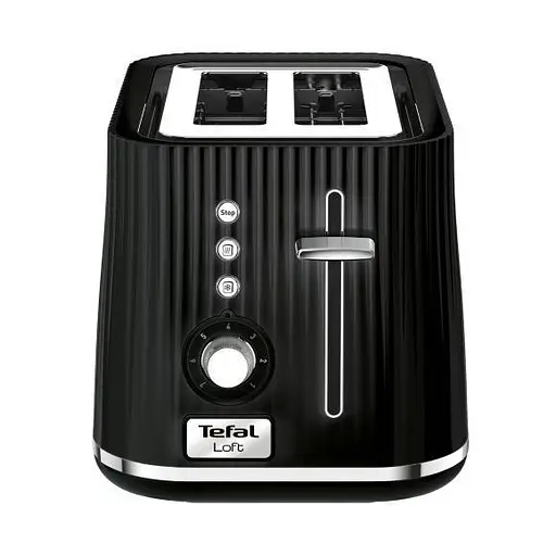 Тостер Tefal Loft TT7618 black (TT761838) - фото 2