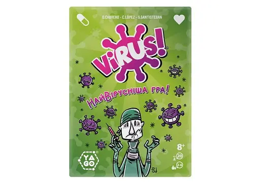 Настольная игра YaGo Вирус (Virus) (укр.) (80987) - фото 2