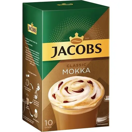 Напій кавовий Jacobs 3 в 1 Classic Mokka, 21 г (813047) - фото 4