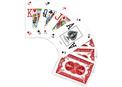 Карти гральні United States Playing Card Company Bicycle Pro PokerPeek (red) (01456-1) - фото 3